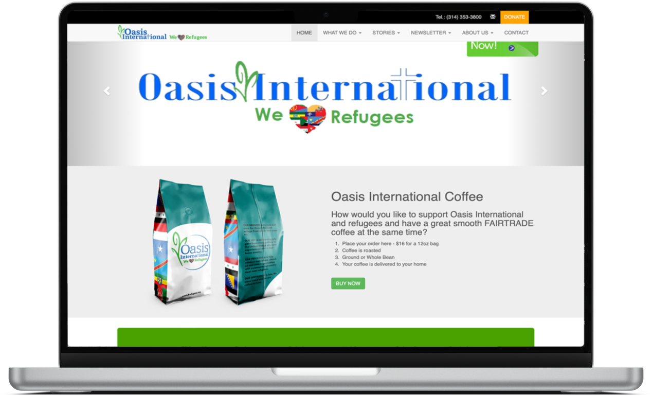 Oasis International Before Screenshot