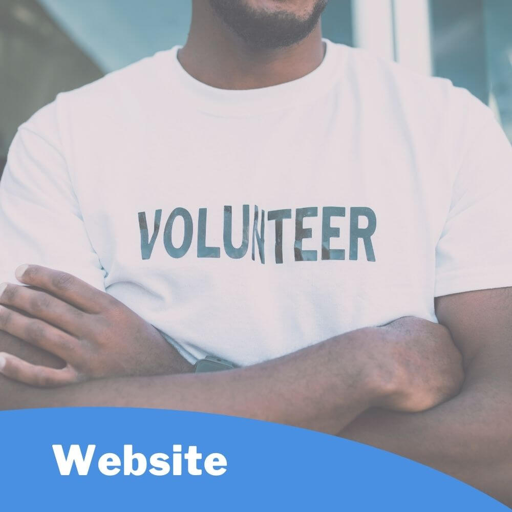 A volunteer preparing to use the storybrand framework to upgrade his website