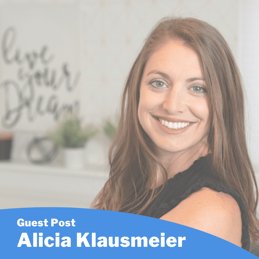 Alicia Klausmeier, guest post